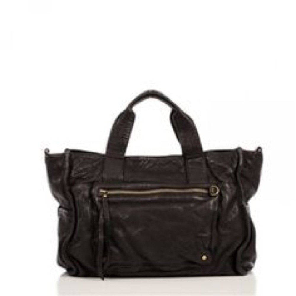 Linea Pelle Venice Tote in Black